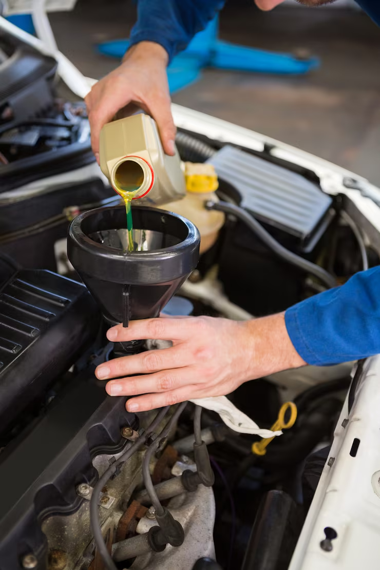 1. car oil change